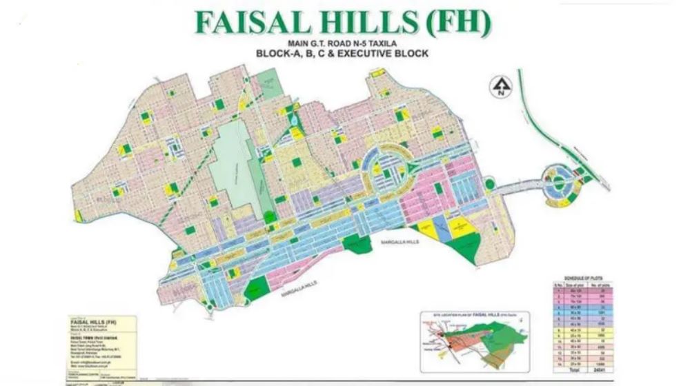 Faisal Hill Map