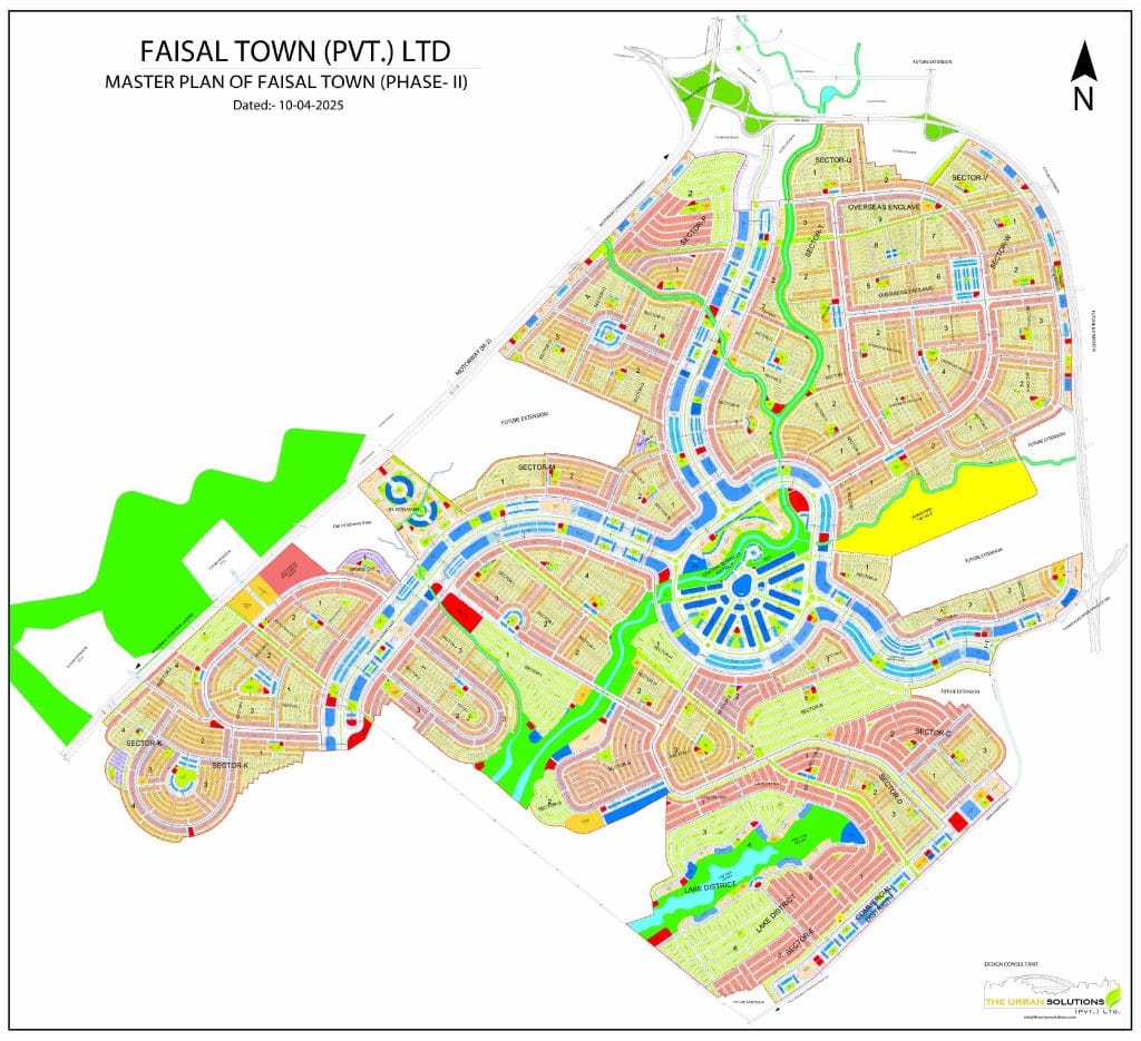 FAISAL TOWN PHASEII MASTER PLAN IMG