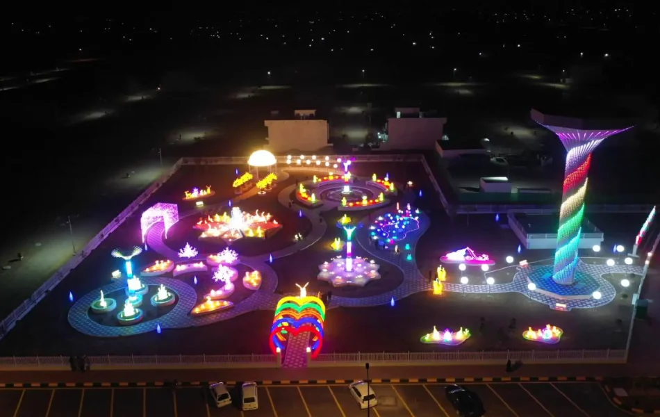 Faisal Hills Glow Garden